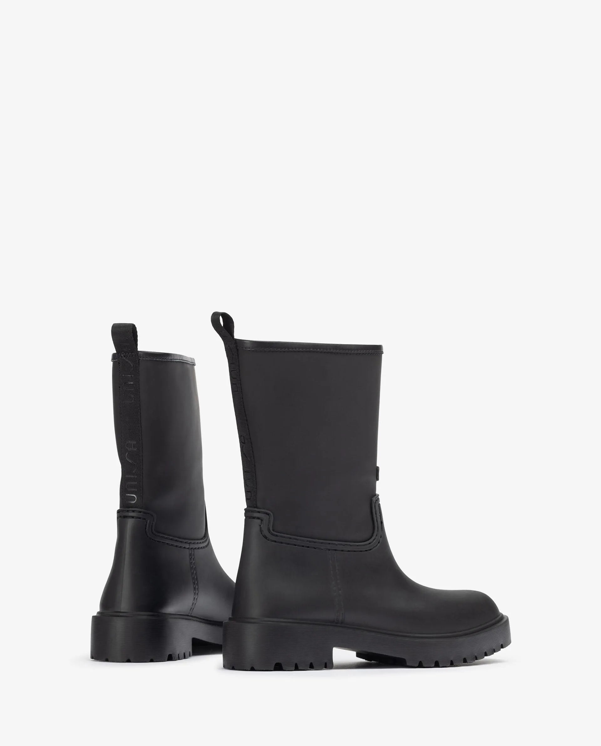 Rain 2024 boots leather